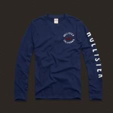camiseta Manga Longa Hollister